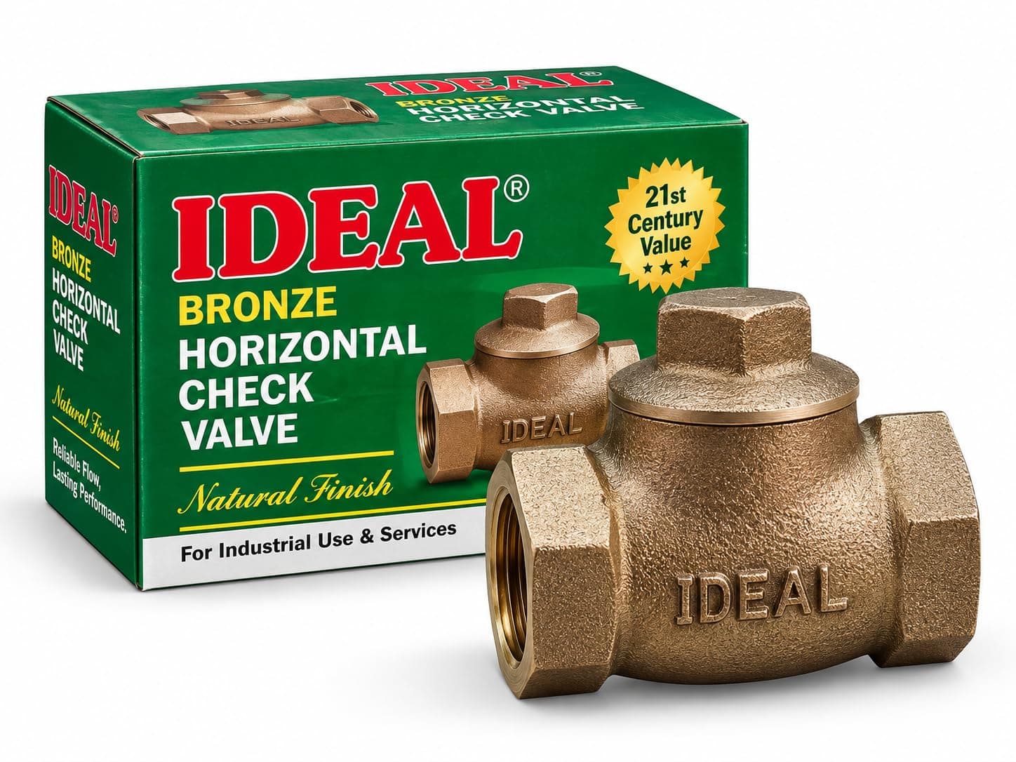 IDEAL® Bronze Horizontal Check Valve (Lift / Swing Type)